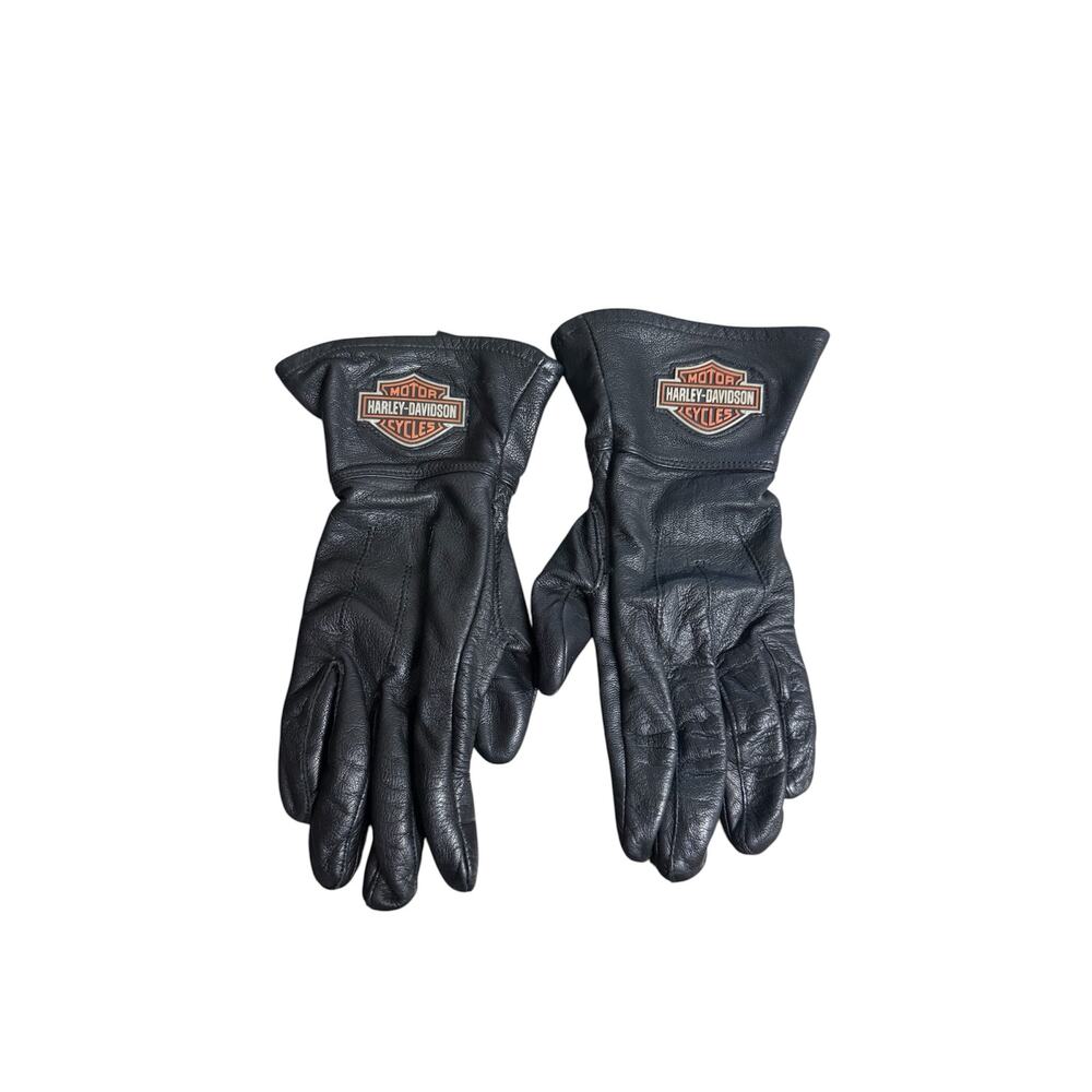 VTG Harley-Davidson Motorcycle Men's Vintage Riding Gloves Size Large
